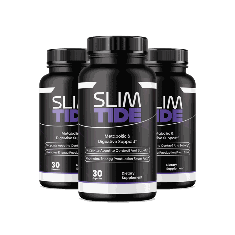 Three bottles of SlimTide